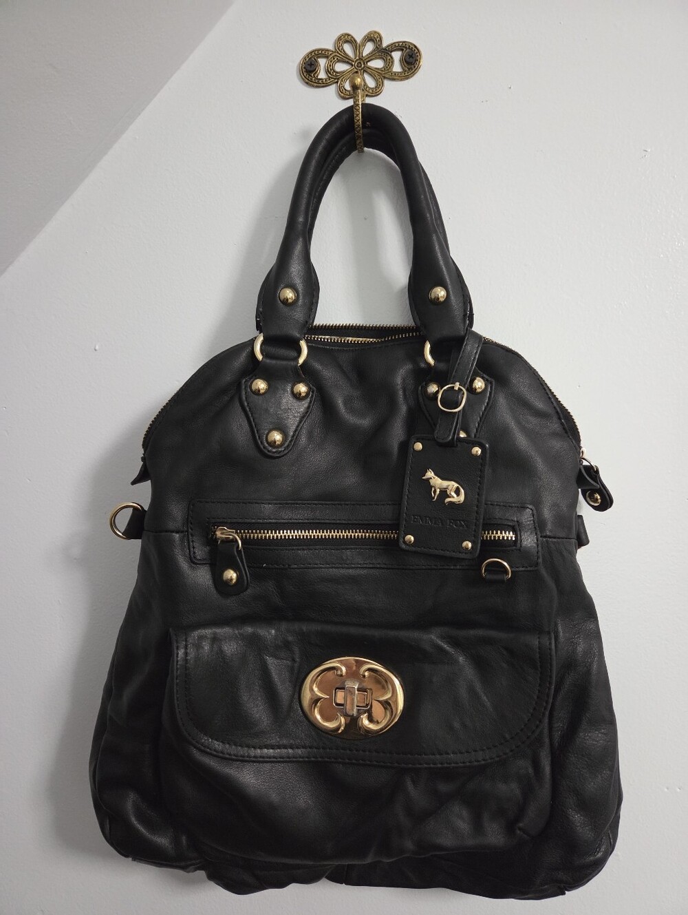 Emma Fox Leather Purse